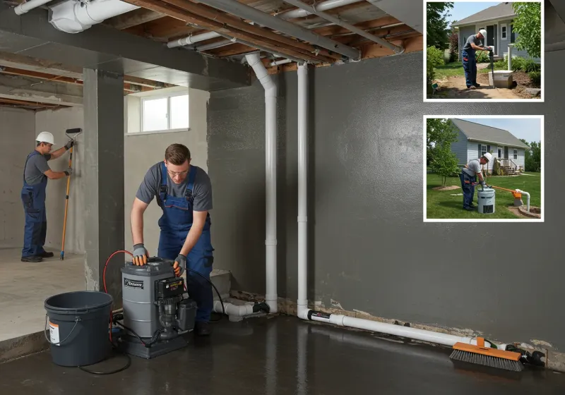 Basement Waterproofing and Flood Prevention process in Monroeville, IN